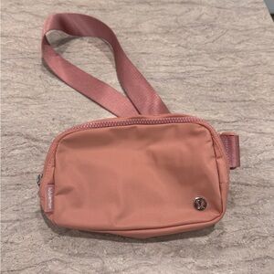 lululemon Pink Belt Bag